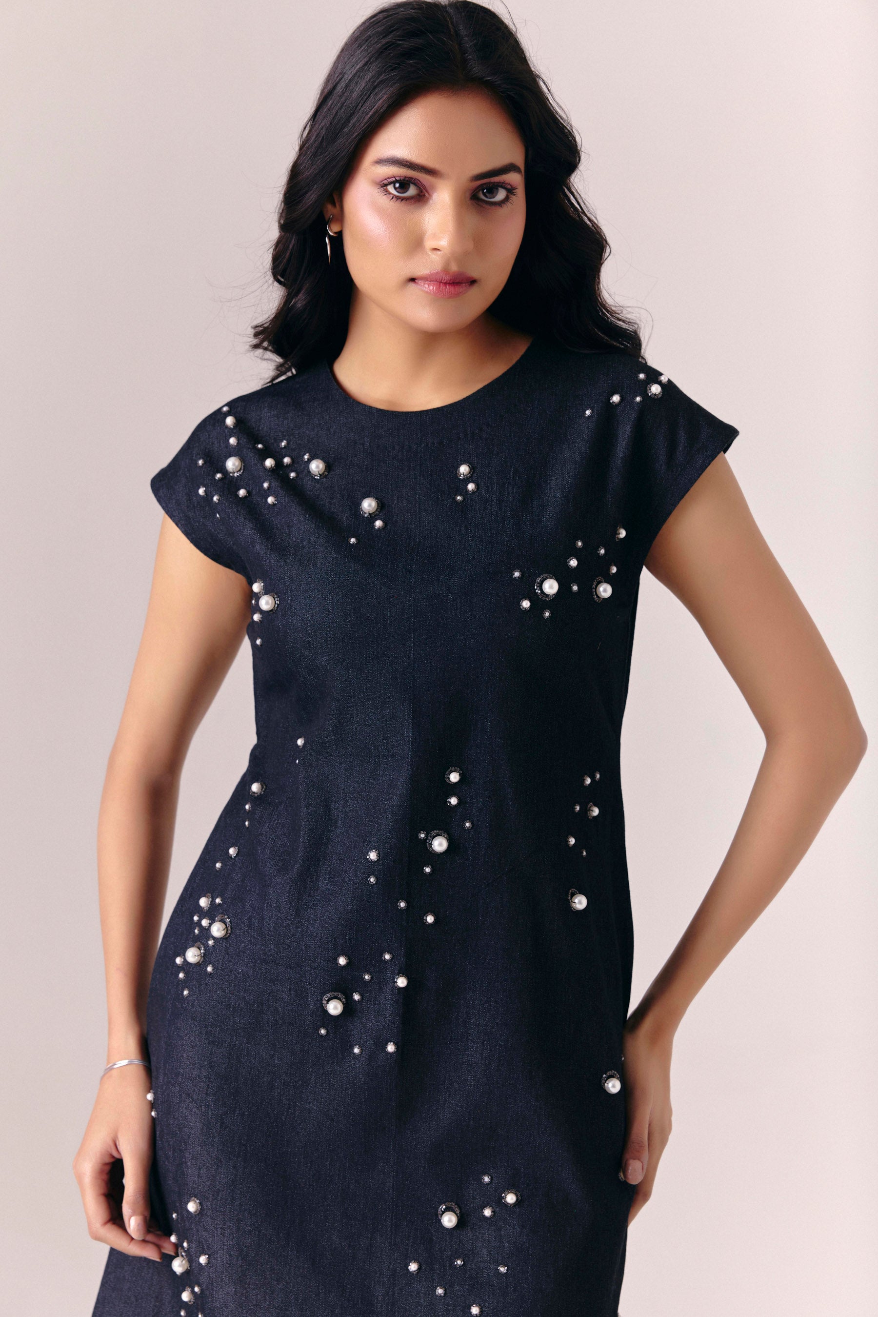 Starnight Denim Dress