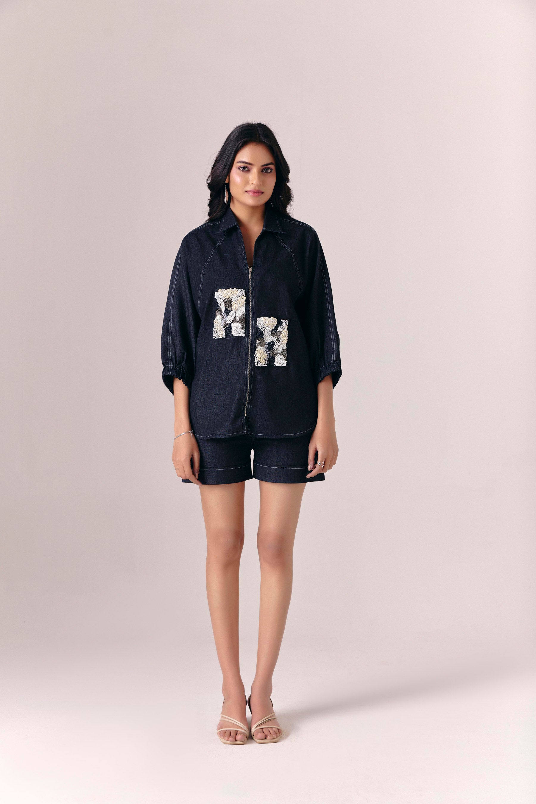 Cosmo Night Shirt With Nightline Bottoms