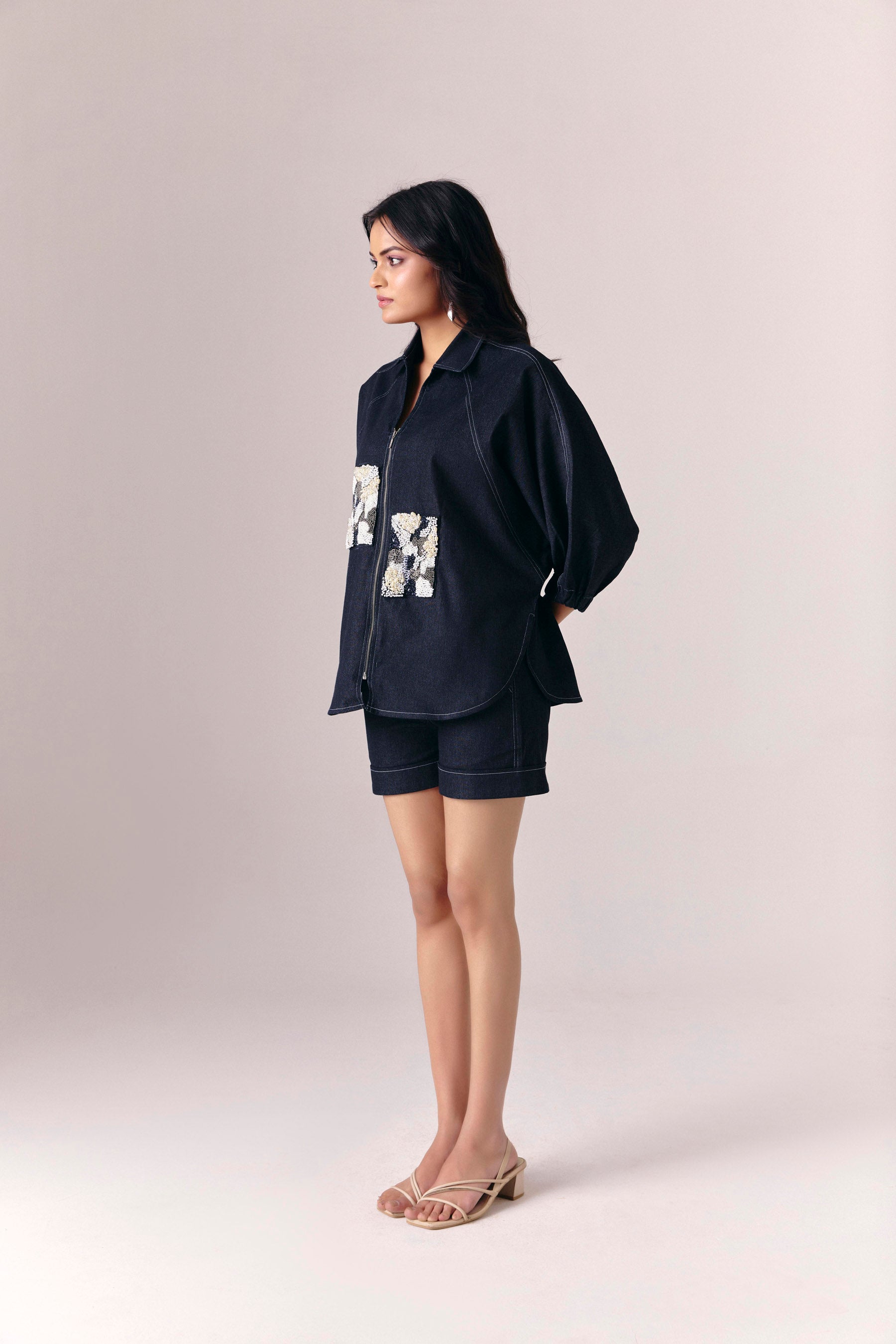 Cosmo Night Shirt With Nightline Bottoms