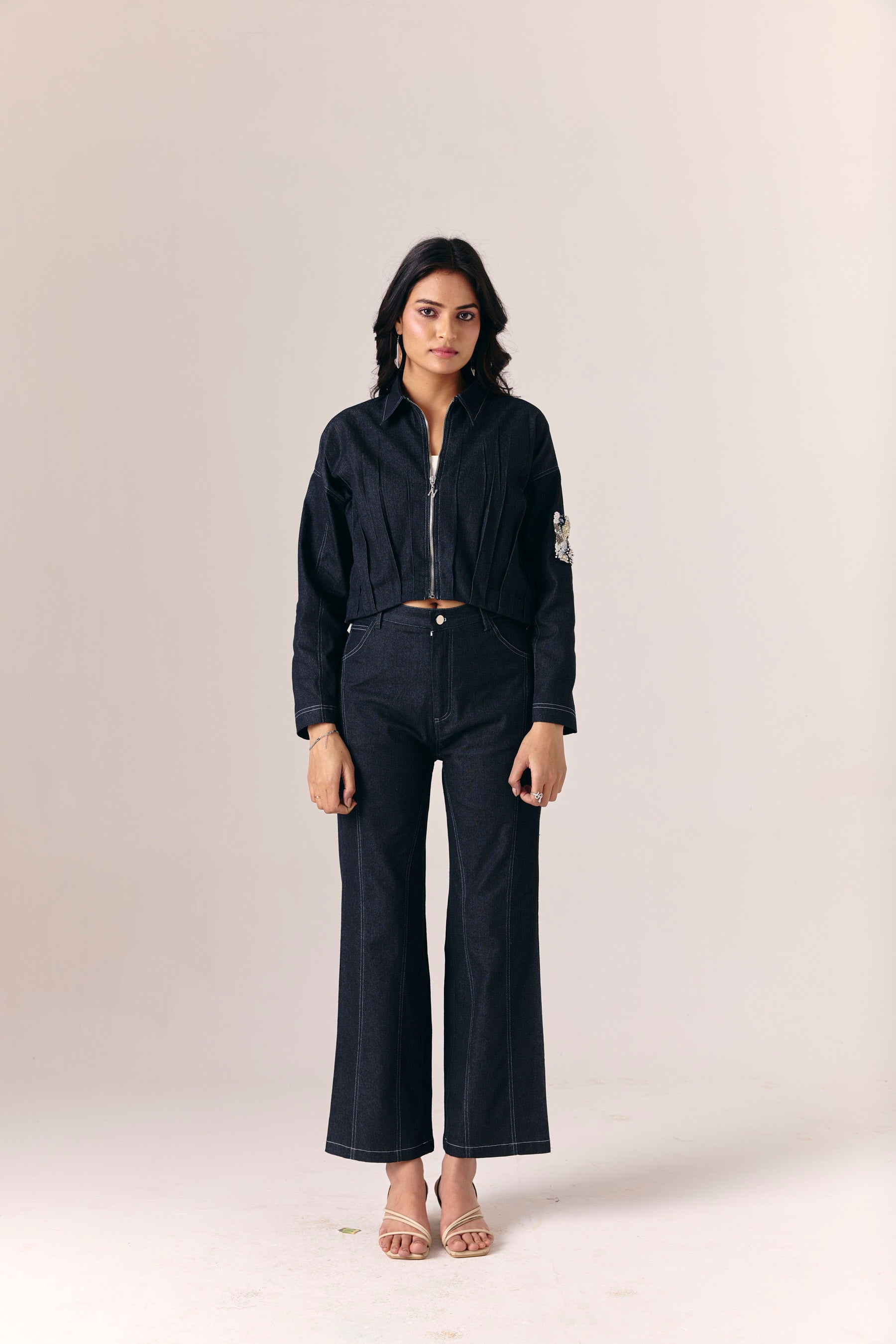 Midnight Tide Jacket Set