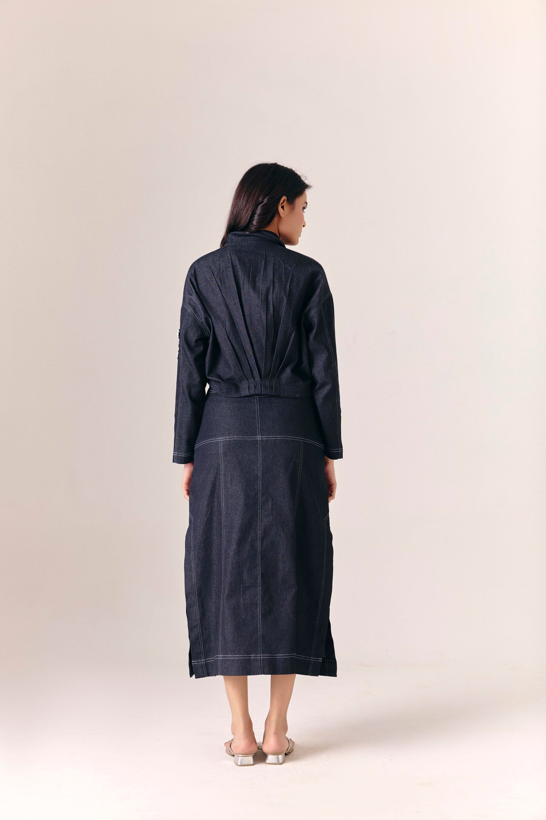Midnight Tide Jacket Set