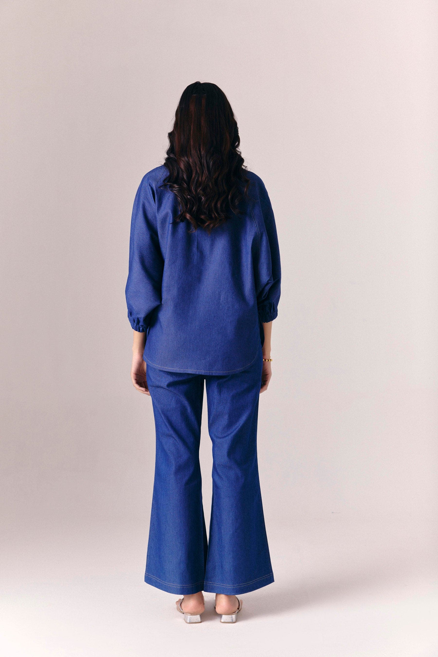 Indigo Petal Shirt